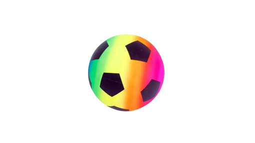 Picture of BALL RAINBOW PVC 21CM 